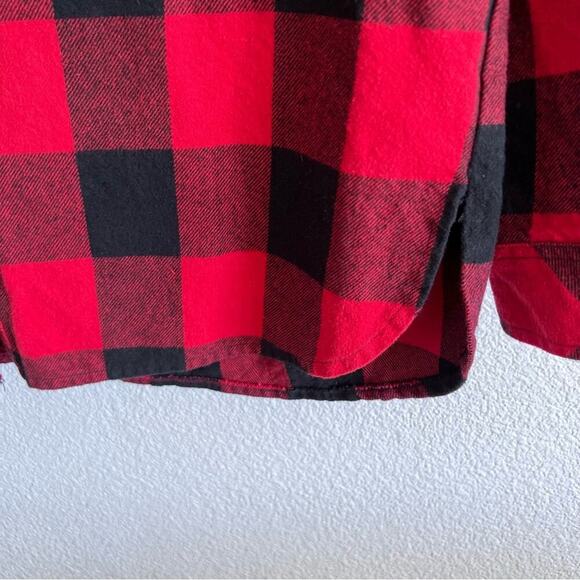 Sanctuary Shacket in Cherry Check Size Large - Picture 5 of 8